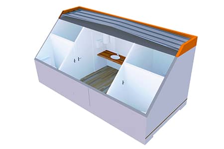 131SU module sanitaire