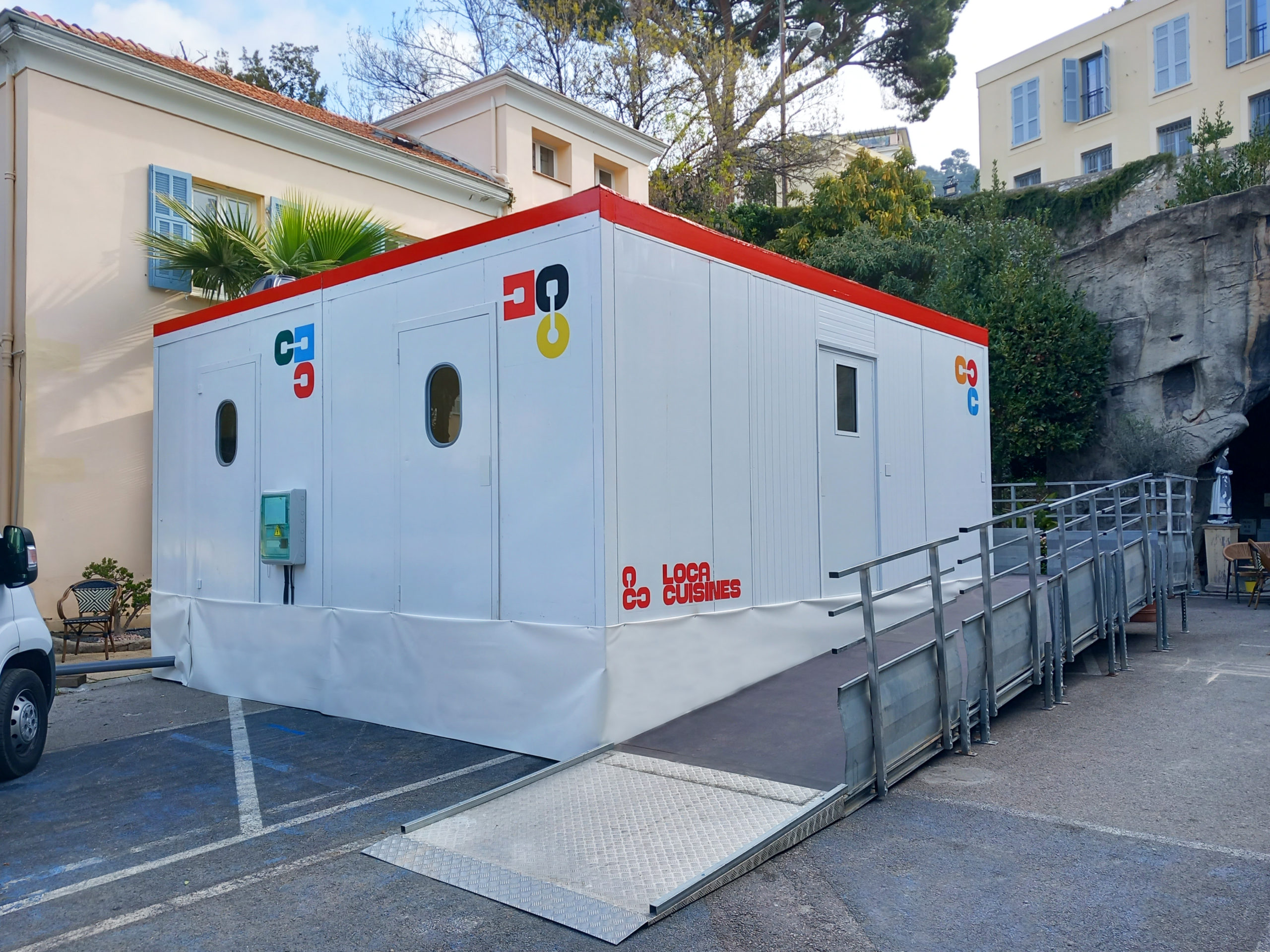 cuisine temporaire ou transportable en location